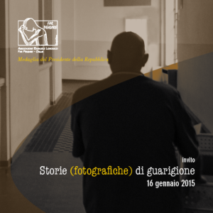 Invito alla mostra Storie di Guarigione 2015