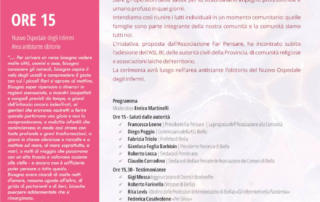 programma della cerimonia della memoria